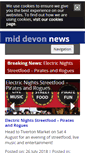 Mobile Screenshot of middevonnewscentre.info